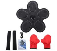 Keenso Machine de Boxe Musicale, Machine de Poinçonnage Musicale Intelligente BT avec 9 Modes D'entraînement, Battement de Pistes Assorties, Jeu de (Enfants (30-40 cm/11,81-15,75 Pouces, 7 cm/2,8)