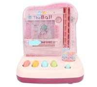 Keenso Machine de Jeu de Balle de Piste pour Enfants, Challenge Interactive de la Piste de Balle, Jouet de Puzzle éducatif avec Salle de Jeux de la Famille Rolling Ball ou Classe (Rose)