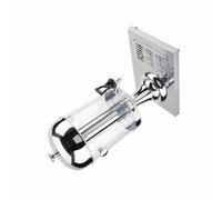 Keenso Machine de Jus de Fruits Chauds Froids en Acier Inoxydable dans Hussbar isolé 8l 8l PC + Magnétique Not -Raus- Steel (Argent de tête unique)