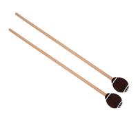 Keenso Maillets Marimba Maillets à Percussion en Fil de Laine 43 X 3 X 3 Cm Manche en érable Tête Sphérique 1 Paire pour la Répétition en e Pratique du Marimba et Les Joueurs Débutants