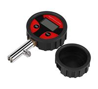 Keenso Manomètre numérique avec écran LCD de haute précision pour voitures et camions avec valve et capuchons pour tester et lire facilement