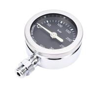 Keenso Manomètres d'eau, Jauge de Plongée en Métal avec Fonction de Lueur Nocturne, Mesure Précise pour les Plongeurs et l'utilisation Sous-marine