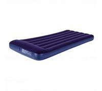 Keenso Matelas Pneumatique, Matelas Gonflable floqué en PVC 73,23 X 36,22 X 9,84 Pouces, Double Valve, épais Résistant à l'humidité, Lit Pneumatique Ergonomique pour Le Camping, la Maison, Le