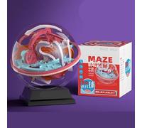 Keenso Maze Ball, Jeu de gravité 3D Interactif de 7 Pouces, Améliore la Concentration et la Pensée Spatiale pour les Enfants et les Adultes