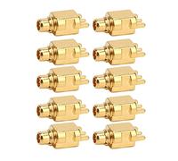 Keenso Mettre à Jour L'Agent de Soudage du Connecteur PCB MMCX Agent 3 Broches pour la Réparation des écouteurs, Fiables et Durables Hautes Performances pour Les émetteurs Radio, 10 PCS MATÉRIELS