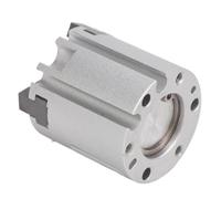 Keenso MHS3 16D Cylindre de Doigt Pneumatique avec Alliage - Cylindre D'air à Double Action Efficace et Stable pour la Taille de L'automatisation Industrielle pour la Gestion de la Production
