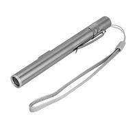 Keenso Mini Lampe de Poche LED USB, Lampe Torche pour le Diagnostic du Médecin et de L'infirmière, Porte-stylo en Acier Inoxydable, Détection des Yeux, des Oreilles, du Nez et de la Gorge