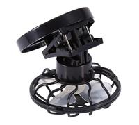 Keenso Mini Ventilateur Solaire électrique, Climatiseur de Refroidissement de Voyage, Ventilateur Léger à Clipser pour le Camping