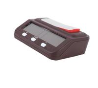 Keenso Minuterie d'échecs, Horloge électronique ABS avec Fonction de Retard de Récompense, Modes Personnalisables pour Les Entraînements Compétitifs et Les Tournois (Rouge)