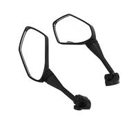 Keenso Miroir du Guidon de 1 Paire, Remplacement du Rétroviseur du Guidon Noir Réglable pour GT125R GT250R GT650R GT650S