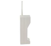 Keenso Modèle de Téléphone Mobile Rétro Vintage Decoration House Office Accessoires pour Le Studio Photo en Fer Durable (White)