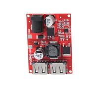 Keenso Module 3A pour Les Frais de Voiture, Module d'alimentation réglementé réglementé avec Sortie Double -USB, Conception Professionnelle, Adaptée aux Alimentations Mobiles