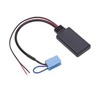 Keenso Module AUX Bluetooth pour Voiture ABS Bluetooth 5.0 Adaptateur Audio 8 Broches Mini ISO Plug and Play Streaming Audio pour Smart Fortwo 450 avec AUX in et Radio