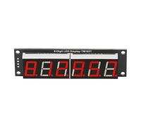 Keenso Module D'affichage LED Numérique à 6 Chiffres 0,56 Pouce | Couleur rouge, format 7 segments, matériau PCB de qualité, applications polyvalentes, facile à connecter