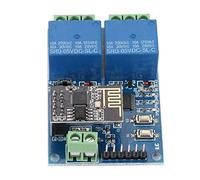 Keenso Module de Diffusion Wi FI à Double Canal avec Un Relay AC/DC de 5 V pour Le Contrôle de L'application Téléphonique Distante, adapté à L'IoT Home-Automation