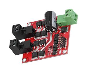Keenso Module de Pilote de Moteur DC Haute Puissance 2 Canaux | Tension du signal de contrôle 3-6,5 V, fréquence PWM 0-10 kHz, gestion thermique, qualité industrielle, performances fiables