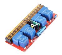 Keenso Module de Relais à 4 Canaux, Stable et Durable, Envoyez des Signaux Ouverts, Pratiques et Faciles à Utiliser pour la Domotique