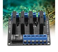 Keenso Module de Relais à Semi-conducteurs à 4 Canaux de qualité Supérieure, Actionneur DC AC 5 V Efficace pour les Applications Professionnelles