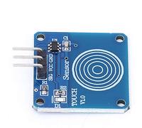 Keenso Module D'Interrupteur Tactile TTP223B 12PCS - Interrupteur Tactile de Capatizery pour une Installation Facile - Idéal pour les Projets électroniques