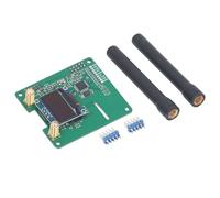 Keenso Module Hotspot Duplex MMDVM Devant Une Antenne Double Installée du Micrologiciel pour YSF NXDN SLOT1 SLOT2 pour PI, LED Organique, à Bord de L'écran LED pour Les Débutants