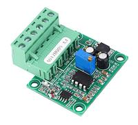 Keenso Module Numérique vers Analogique 0-500Hz Conversion 0-10V | Conversion du signal de fréquence, entrée d\'impulsion 5 12 24 V, réponse 0,3-0,5 s, potentiomètre d\'étalonnage