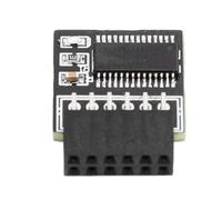 Keenso Module TPM2.0 de sécurité de l'interface SPI 10 11 11, adapté pour la plaque de base TPM2.0 S de 12 broches, pour un usage professionnel