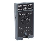 Keenso Montre à Quartz Détecteur, Testeur de Pile Compact | Matériau ABS durable, outil de test de batterie, compatibilité avec la détection d\'impulsions
