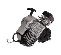 Keenso Moteur de Démarrage par Traction, Alliage D'aluminium 49 2 Temps Moteur Haute efficacité Moteur Puissant pour Pocket Bike Mini Dirt Pit Bike Quad ATV