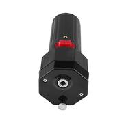 Keenso Moteur de Gril, Structure Solide Isolée, Forte capacité de Charge, 1,5 V, Fonctionne sur Batterie, pour les Réunions de Famille, les éVénements Barbecue, Couleur Rouge