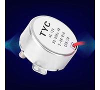 Keenso Moteur Synchrone pour Projets Faits à la Main D'alliage D'aluminium avec Moteur Synchrone AC 12V 5-6 UPM 1 X