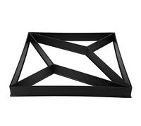 Keenso Moule en polypropylène pour brique de ciment, 39,9 x 39,9 x 4,1 cm, réutilisable, motif géométrique, pour jardin, cour, terrasse, trottoirs