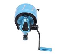 Keenso Moulinet de Pêche Bleu Gauche Droite Ligne Intérieure Interchangeable Moulinet de Pêche en Métal fermé pour Un Lancer Stable, Idéal pour Les Amateurs de avec Une Tasse de Ligne de Grande
