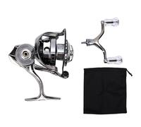 Keenso Moulinet de Pêche, Rapport de Vitesse 5.2:1, Force de Freinage de 4 Kg, pour la Pêche sur Glace