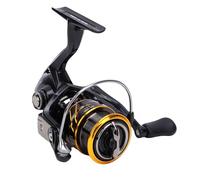 Keenso Moulinets de Pêche à Tambour Fixe, Rapport de Traînée de 4 Kg, Rapport de 5.2:1, de Vitesse élevé, pour Eau Salée et Eau Douce