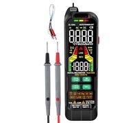 Keenso Multimètre Numérique avec écran Couleur, 9999 Comptes (ZL128B) | Compact, mesure de tension AC/DC, NCV sans contact, conception robuste, large application