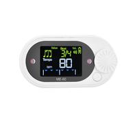 Keenso Music Metronome Tool Multifonctional Clamp/Holder Design, Précis et Fiable, Sons Battus Animés, Gardien de Battement Universel avec un écran Couleur Vibrant, 10 Sons Battements pour la
