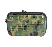 Keenso One RS - Sac de Protection pour Caméra d'action, avec Support Intérieur Rigide, étui de Transport de Grande capacité pour Le Ski, Cartes Mémoire (Vert Camouflage)