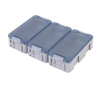 Keenso Organisateur de Boîte de Matériel de Pêche, Petite Boîte de Matériel Portable avec Joint Lumineux et Fenêtre Transparente pour la Pêche de Nuit, Matériau PP Durable pour Pêcheurs et Débutants