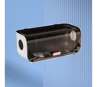 Keenso Organisateur de Cordons de Bureau, Boîte de Gestion de Câbles Décorative et Bien Rangée, Protection de sécurité pour Les Fils, en Plastique pour Le Bureau et la Maison (Café)