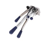 Keenso Outil de cerclage - Tendeur en acier - Manuel pour ruban PP de 1/2 à 5/8" - Outil de fixation haute performance pour emballage industriel (22 x 12 x 5 cm)