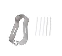 Keenso Outil de Recharge de Stylet de Stylet pour, Traitement Fin, 5 Broches, Compatible avec 8/9, Onglet S3 / 4, Commandes de Crème Tactile Efficaces (WHITE)