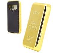 Keenso Ouvre-bouteille de Bière Unique, Tire-bouchon Léger pour Bar, Ouvre-bouteille de Bière à une Main, ABS doré + Métal + Panneau Magnétique