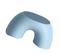 Keenso Palettes en Plastique Ski Stem Steple Chair pour Salle de Bain Conception Ergonomique de Couleur Animée pour et Matériaux PP (Blue)