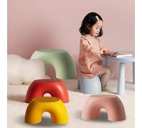Keenso Palettes en Plastique Ski Stem Steple Chair pour Salle de Bain Conception Ergonomique de Couleur Animée pour et Matériaux PP (Yellow)