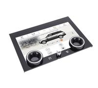 Keenso Panneau de Commande AC, Panneau de Module de Commande de Climatisation de Voiture de 10 Pouces avec Mémoire de Température de Climatisation pour Vogue L405 2013-2017