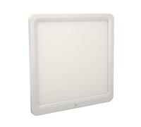 Keenso Panneau Lumineux LED sans Ombre pour Studio, Lampe de Prise de Vue Portable de Type C pour Bijoux et Cosmétiques, Puissance 600 LM, Matériau ABS en Blanc