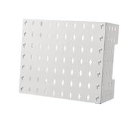 Keenso Panneau perforé Mural Polyvalent, Résistant aux Chocs, Couvercle de Tuyau de Chaudière à Gaz pour Salle de Bains, Rangement de Garage