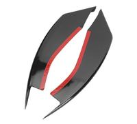 Keenso Pare-Chocs Avant, 1 Paire d'ailes D'aération de Pare-Chocs Avant de Remplacement de Garniture de Bande de Canard D'aération de Phare Antibrouillard pour 2018 2023