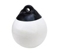 Keenso Pare-chocs de Bateau, Pare-chocs de Boule de Bouée de Bateau Gonflable pour Ailes Marines en PVC Robustes avec Paroi de 3,8 Mm D'épaisseur pour Quais, Yachts, Canoës (A30)