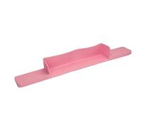 Keenso Pare-éclaboussures de Baignoire, Protection d'eau en Silicone avec Ventouses, Idéal pour le Rangement des Jouets de Bain pour Enfants 29,5 X 4,5 X 3,8 Pouces (PINK)
